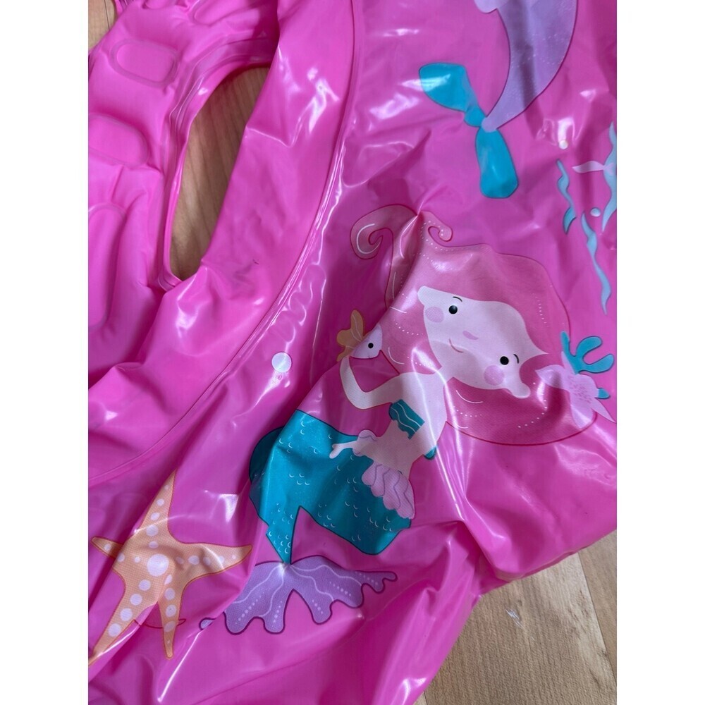 Pink Mermaid Tail Inflatable Pool Float - Picture 4 of 8